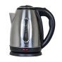 Hoho Electric Water Kettle, 1.8 Liters, 1500 Watt - Black and Silver 