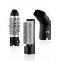 Sokany Hot Air Styler with Attachments, 2 Speeds, Black - CT-512-3