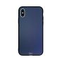 Blue Cloth Printed Back Cover for Apple iPhone X