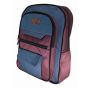 Gharibo Bags School Backpack For Kids, Normal Pattern - Cashmere and Blue