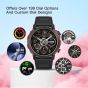 PEJE Smart Watch, 1.43 Inch - Black with Extra Strap
