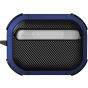 Anti-Shock Protective Silicone Case for Airpods Pro Shockproof Cover - Black and Blue