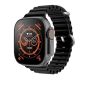 HK11 Ultra Max Smart Watch - Black Case and Strap