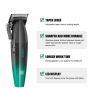 VGR Rechargeable Hair Clipper,  Dry, Green - V-003