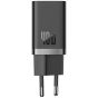 Baseus Wall Charger, 40W, 2 USB-C Ports, Black - CCGP180101