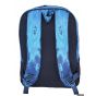 Gharibo Bags School Backpack for Kids, Ghosty Pattern - Blue and Black