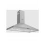 Passap Built-In Pyramid Hood, 90 CM, Silver Matt Inox- D004-90-IX
