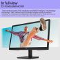شاشة اتش بي 21.45 بوصة LCD، بدقة FHD، بمعدل تحديث 75 هرتز، اسود - V22v G5