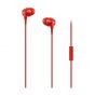 Ttec Pop Wired Earphones, Red - 2KMM13GR