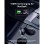 شاحن سيارة انكر نانو، 167.5 وات، 3 منافذ، 2 USB-C وUSB-A، اسود - B2737HA1
