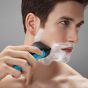 Braun Series 3 Wet and Dry Electric Shaver for Men, Blue/Black - 310S 