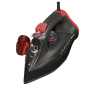Mienta Red Precision Steam Iron, 2100 Watts, Black and Red - SI181338B