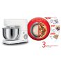 Moulinex Masterchef Kitchen Machine, 800 Watt White - QA150110