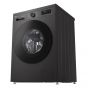 LG Front Load Inverter Washing Machine, 8KG, Platinum Black - F4Y2TYGYZ