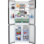 Beko No Frost Side By Side Refrigerator, 480 Liters, Stainless Steel - GNE480E20ZXPH, with Blender, 1.5 Liters, 600 Watt - TBN 62608 W