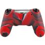 PlayStation 4 Controller Cover With Analog Caps - Red