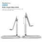 Rockrose Anyview Ease Mobile Stand, White - RRST01AEW