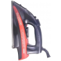 BLACK + DECKER Steam Iron, 220ml , 2200 Watt, Black and Red- x2200