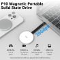 Aiffro P10 External MagSafe SSD, 2TB, 6.5 Inch, Up to 2000MB/s, Silver - SM2320