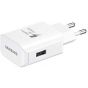 شاحن سامسونج مع كابل USB-C، ابيض - EP-TA300CWEG