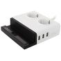 Energizer Socket Hub, 2 Sockets, 3 UBS Ports, White, SPEC2P3UEU2 
