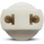 G-Power Widening Plug, 250V, White - GP125