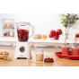 Moulinex Blendforce 2 Countertop Blender, 2 Liters, 600W, White - LM422127