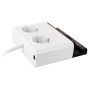 مشترك كهرباء انرجايز، 2 مقبس، 3 منفذ USB، ابيض - SPEC2P3UEU2
