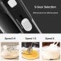 Sokany Hand Mixer, 800 Watt, Black and Silver - Sk-6621