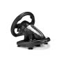 PXN V3II Gaming Wired Steering Wheel for PlayStation 4, Black- PXNV3-PRO