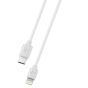 Ploos USB-C to Lightning Cable, 1 Meter - White