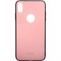 Armor Glass Back Cover For Apple iPhone XS Max - Pink