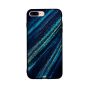 Straight Line Shiny Wires Pattern Printed Back Cover for Apple iPhone 8 Plus