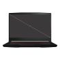 MSI GF Series Laptop, Intel Core i5-10500H 2.5 GHz, 256GB SSD, 8GB RAM, NVIDIA GeForce GTX 1650, Windows 10 - Black