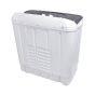 غسالة ملابس تورنيدو نصف اتوماتيك، 7 كجم، ابيض واسود - TWH-Z07DNE-W(BK)