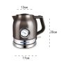 Sonifer Electric Kettle, 1.8 Liters, 1500 Watts, Metallic Brown - SF-2046