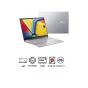Asus Vivobook S14 Flip TP3402VA-EG009W Laptop, Intel Core i9-13900H, 512GB SSD, 16GB RAM, 14 Inch WUXGA IPS 60Hz Touch Display, Intel Iris Xe Graphics, Windows 11 - Cool Silver