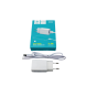 شاحن دينمن مع كابل مايكرو USB ، 2.4 امبير - ابيض