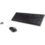 Hama Cortino Gulf Wireless Keyboard and Mouse, Black - D3182664