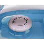 DSP Steam Iron, 1500 Watt, White and Blue - KD1037