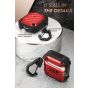 SUPCASE Unicorn Beetle Pro Series Case Designed for Airpods 1 & 2, Full-Body Rugged Protective Case with Carabiner for Apple Airpods 1st & 2nd (Red)