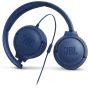 JBL Tune 500 On-Ear Headphones with Microphone - Blue
