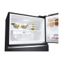 LG No Frost Refrigerator with Inverter Motor, 506 Liters, Black - GN-C722HGGL