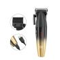 VGR Hair Clipper, Dry, Black and Gold - V-003