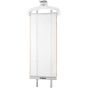 Black + Decker Twin Pole Garment Steamer, 2400w, White - gst2400-b5