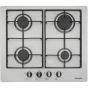 Dominox Built-In Dual Fuel Hob, 4 Burners, 60 cm, Inox - DHG43GAVEBKFC