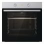 Gorenje Electric Built-in Oven with Grill, Multi-Function, 60 cm, 84 Liters, Black and Silver - BO6712E02XK
