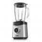 Tank Smart Countertop Blender, 1.8 Liters, 1500 Watt, Black and Silver - YB-S09