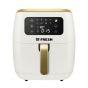 Fresh Air Fryer, 7 Liters, 1800W, White and Gold - 500017864
