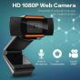 Full HD Webcam with Microphone - Black